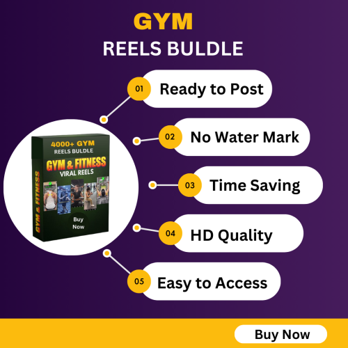 4000+ Gym & Fitness Reels Bundle - Image 3