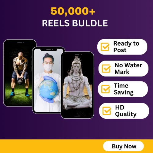 Reels Bundle | 50,000 Ready-to-Use Reels Bundle